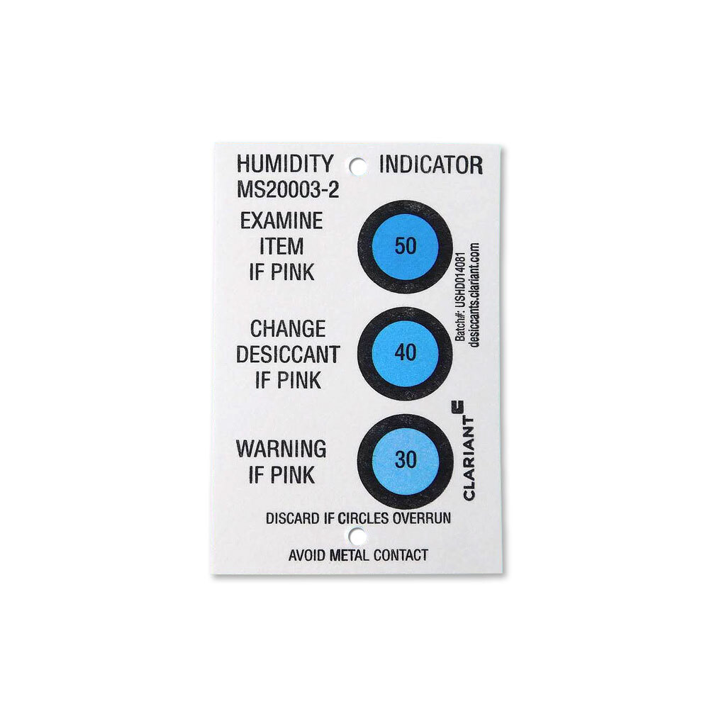 Humidity Indicator Card 3 spot